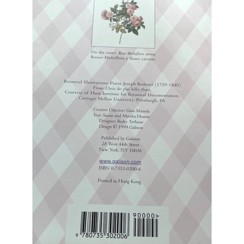 Wedding Planner Book Spiral Botanical Floral Blank 7 Tab 1999 Galison Publishing - Picture 4 of 10